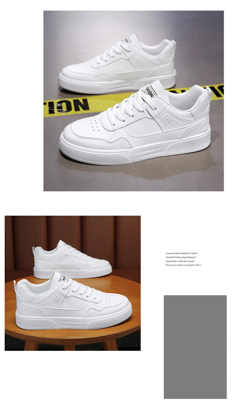 Men's Sneakers White Casual Running for Men 2024 New Breathable Platform Tennis High Quality Comfortable Skateboard Shoeszapatos