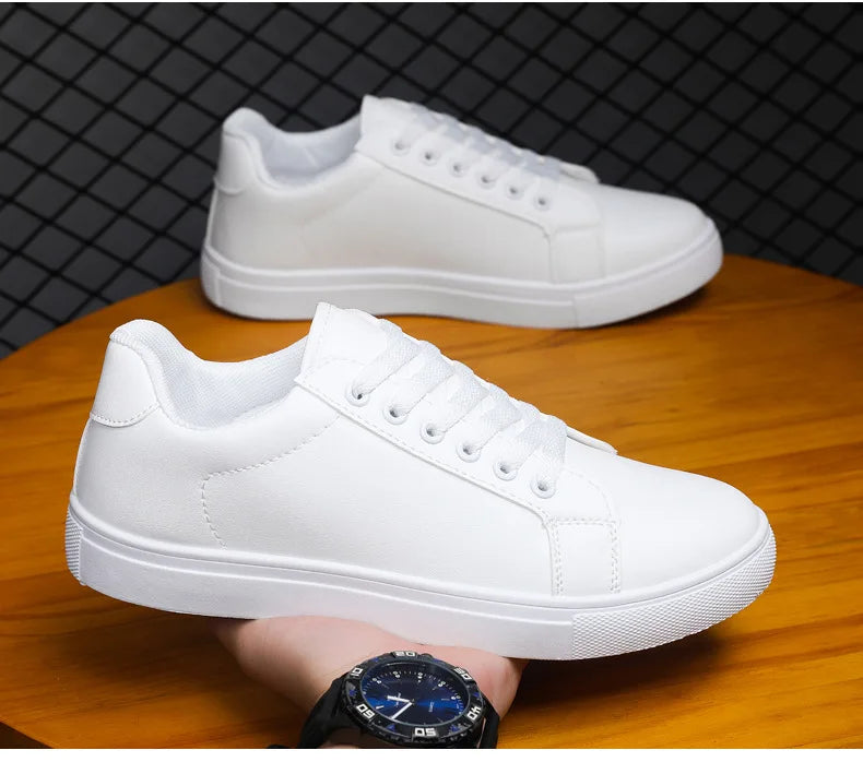 Black Men's Casual Shoes Style Trend Shoes Autumn New Fashion Casual Sneakers for MenNon-slip Lightweight Comfort Flats Shoes