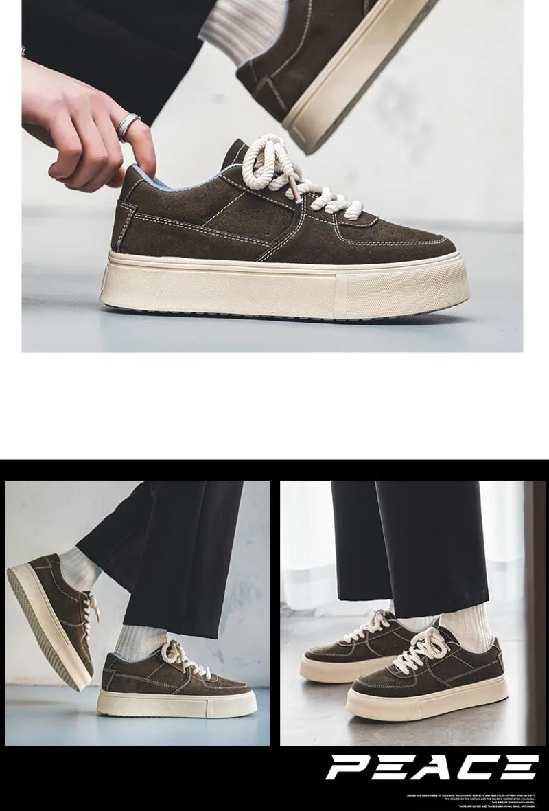 2024 Men Sneakers Fashion Fall New Canvas Shoes Classic Breathable Canvas Casual Shoes Pattern Lace Up Vulcanized Shoes For Men