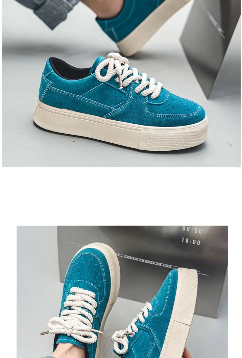 2024 Men Sneakers Fashion Fall New Canvas Shoes Classic Breathable Canvas Casual Shoes Pattern Lace Up Vulcanized Shoes For Men