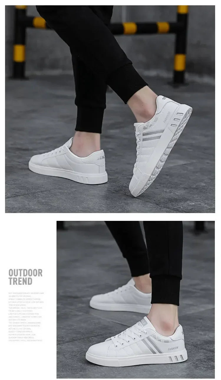 Men's Sneakers White Casual Shoes Men original Lightweight luxury Shoes for Men Breathable Flats Men's Sneakers chaussure hommes