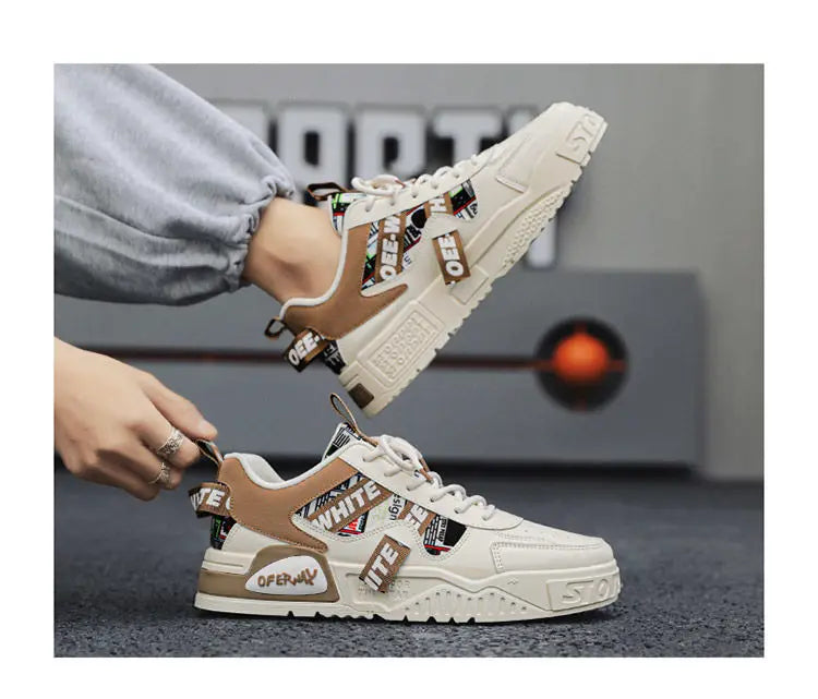 2024 Skateboard Mens Shoes Summer Sneakers Leather Casual Fashion Outdoor Running Sports Hiking Tennis Platform Designer Luxury