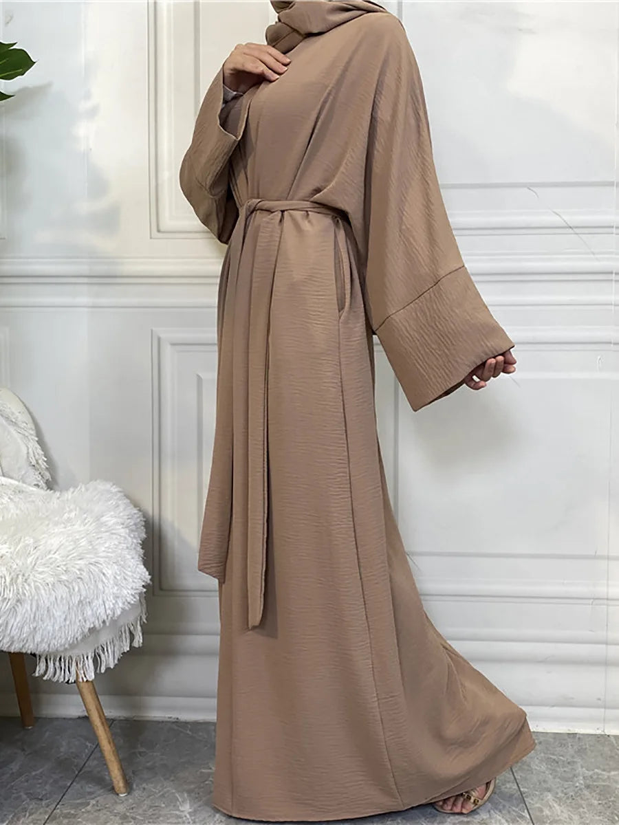 Modest Abayas For Women Muslim Sets Turkey Kaftan Islam Clothing Ramadan Ensembles Musulmans Caftan Marocain Femme Hijab Robe