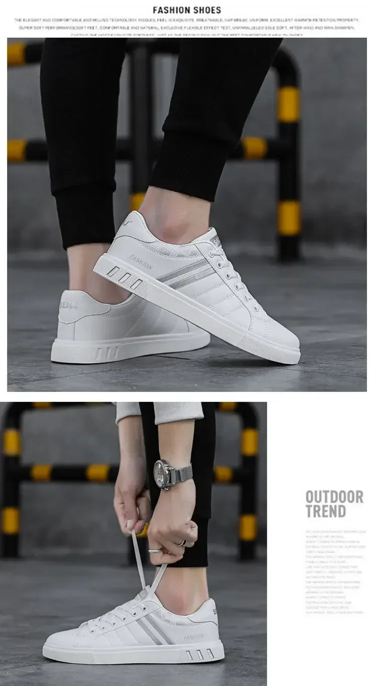 Men's Sneakers White Casual Shoes Men original Lightweight luxury Shoes for Men Breathable Flats Men's Sneakers chaussure hommes