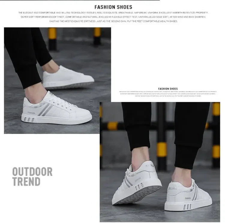 Men's Sneakers White Casual Shoes Men original Lightweight luxury Shoes for Men Breathable Flats Men's Sneakers chaussure hommes