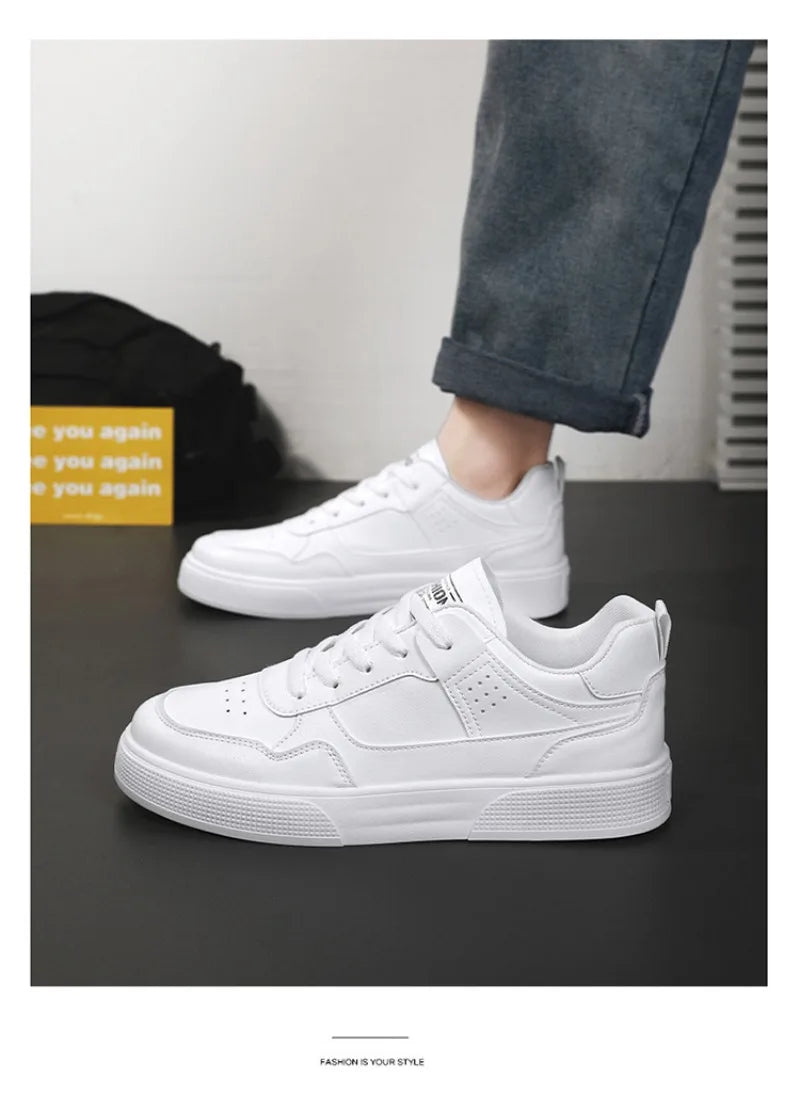 Men's Sneakers White Casual Running for Men 2024 New Breathable Platform Tennis High Quality Comfortable Skateboard Shoeszapatos