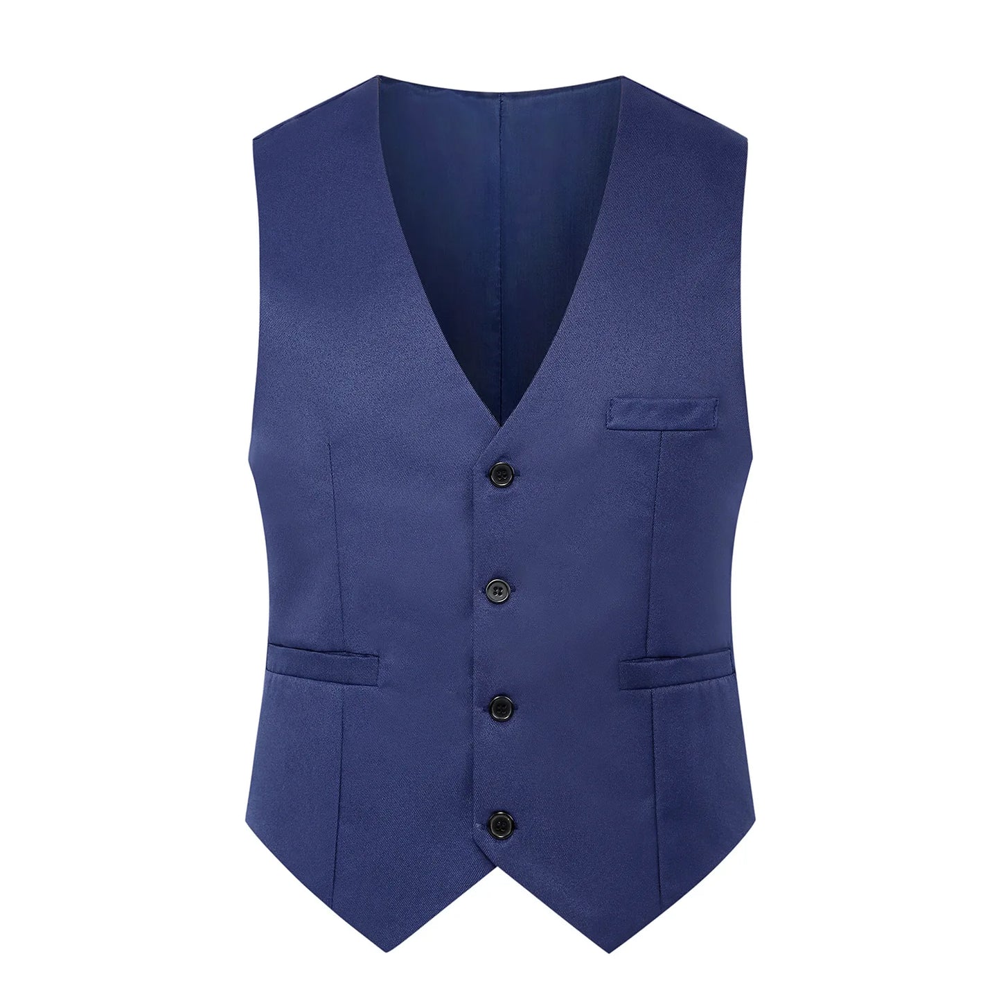 Custom spring and autumn new British fashion men's suit vest slim waistcoat men's vest Korean suit vest trend handsome.