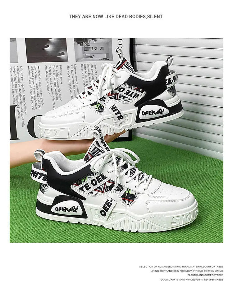 2024 Skateboard Mens Shoes Summer Sneakers Leather Casual Fashion Outdoor Running Sports Hiking Tennis Platform Designer Luxury