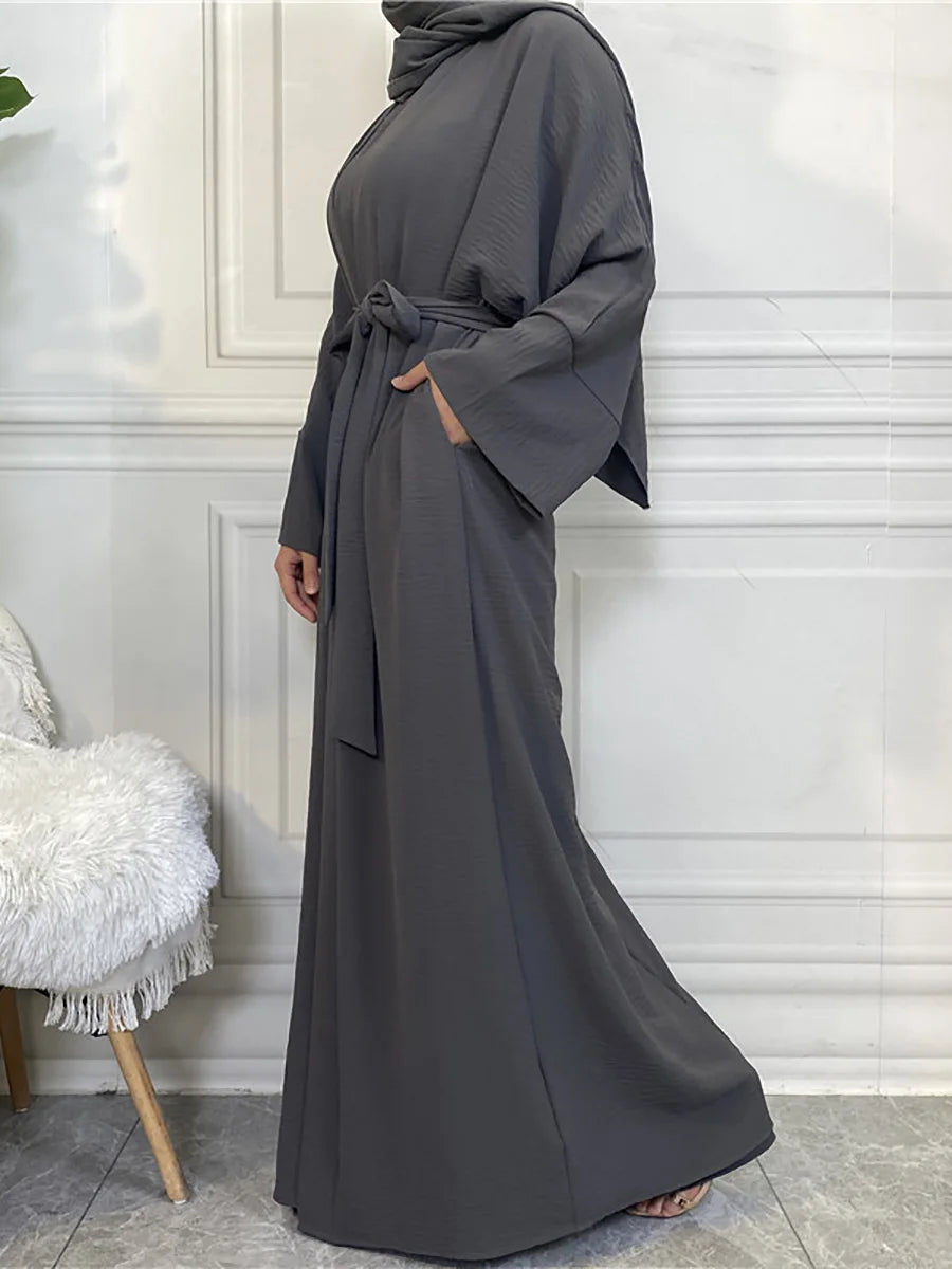 Modest Abayas For Women Muslim Sets Turkey Kaftan Islam Clothing Ramadan Ensembles Musulmans Caftan Marocain Femme Hijab Robe