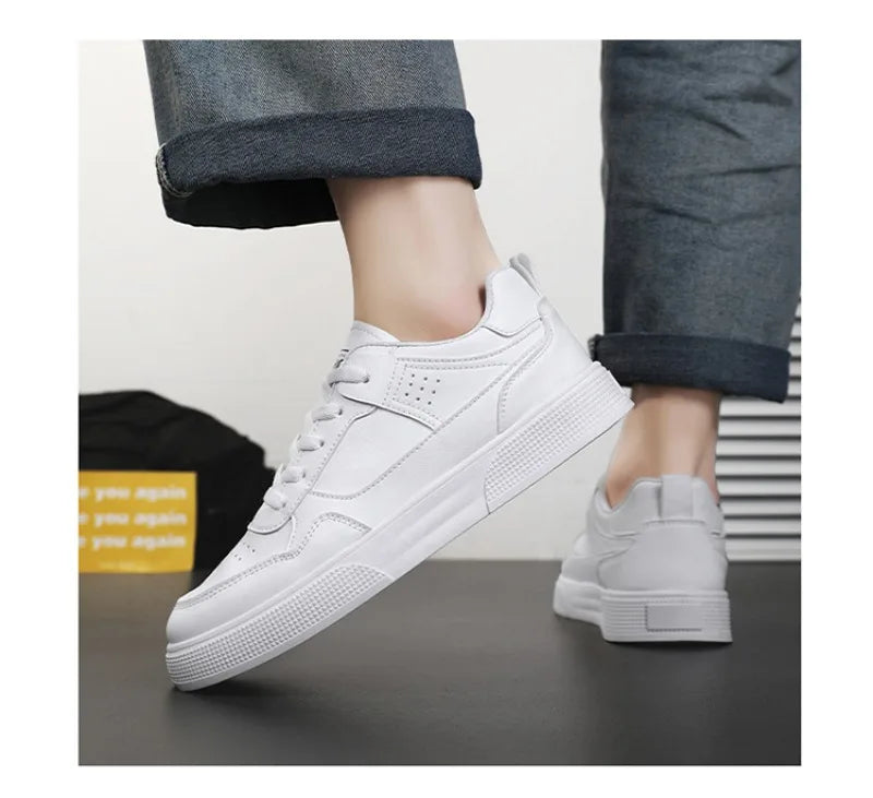 Men's Sneakers White Casual Running for Men 2024 New Breathable Platform Tennis High Quality Comfortable Skateboard Shoeszapatos