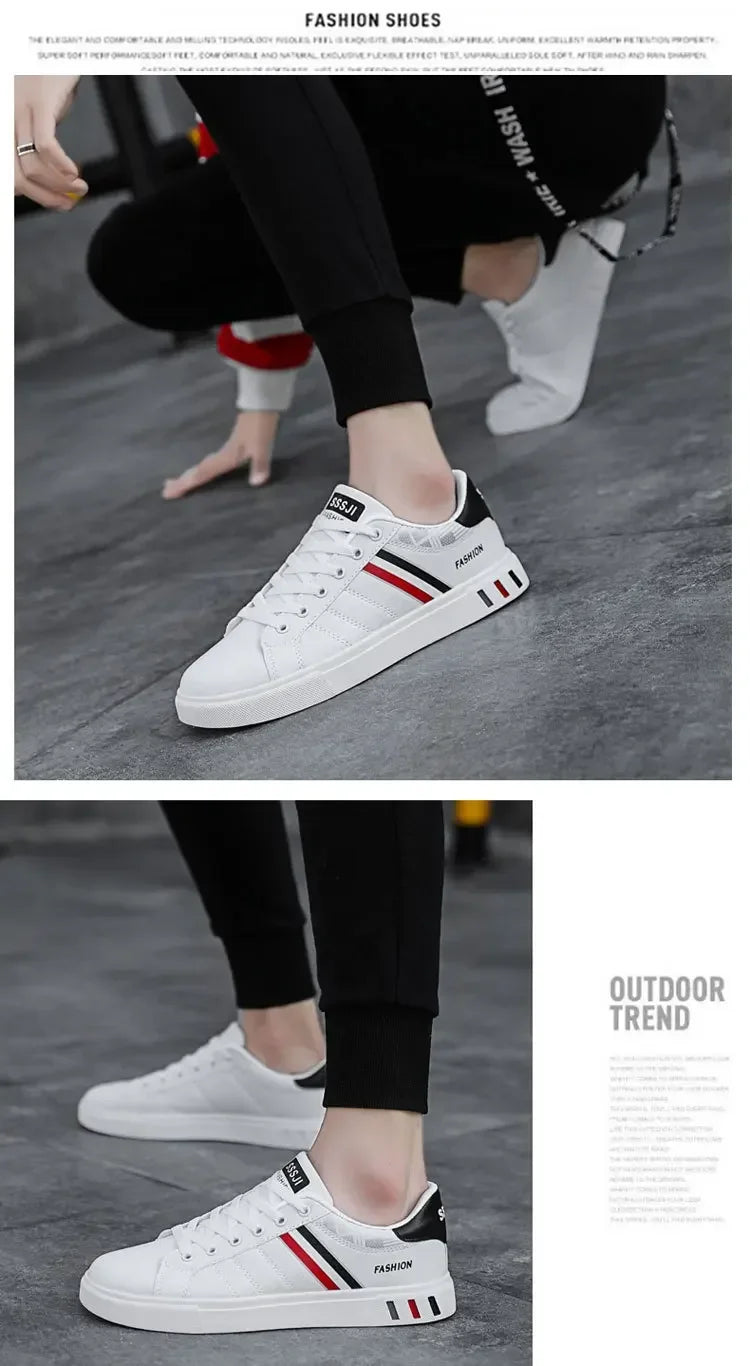 Men's Sneakers White Casual Shoes Men original Lightweight luxury Shoes for Men Breathable Flats Men's Sneakers chaussure hommes