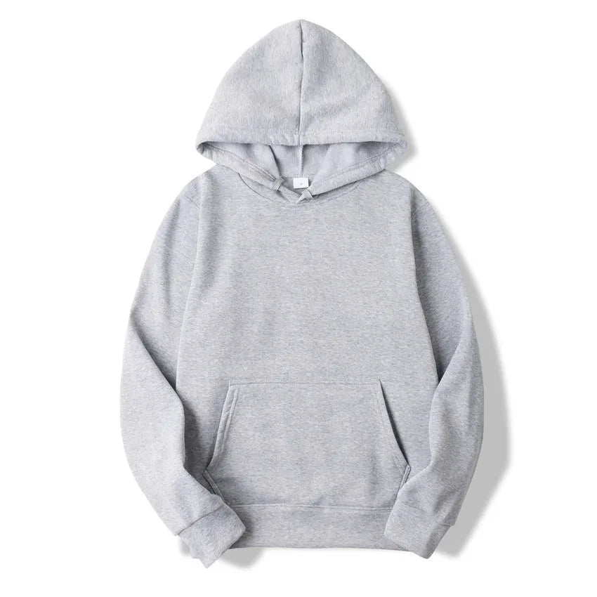 Fashion Men's Women's Hoodies Spring Autumn Winter Casual Hoodies Sweatshirts Men Tops Solid Color Hoodie Sweatshirt Male