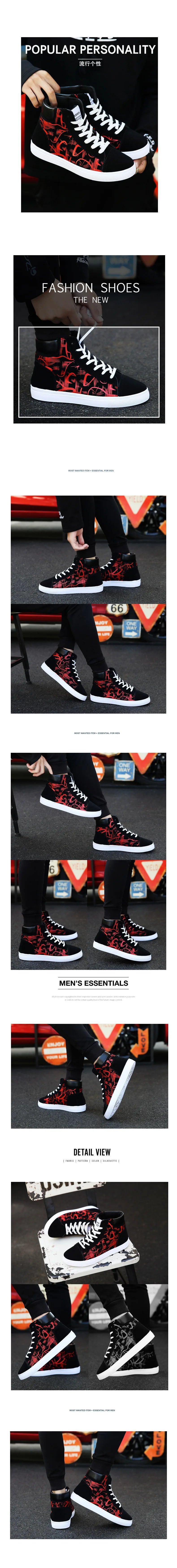 Sneakers Men Canvas Shoes Breathable Cool Street Shoes Male Brand Sneakers Black Blue Red Mens Causal Shoes 2023