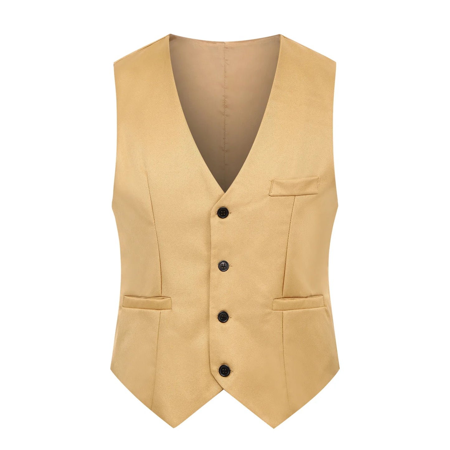 Custom spring and autumn new British fashion men's suit vest slim waistcoat men's vest Korean suit vest trend handsome.