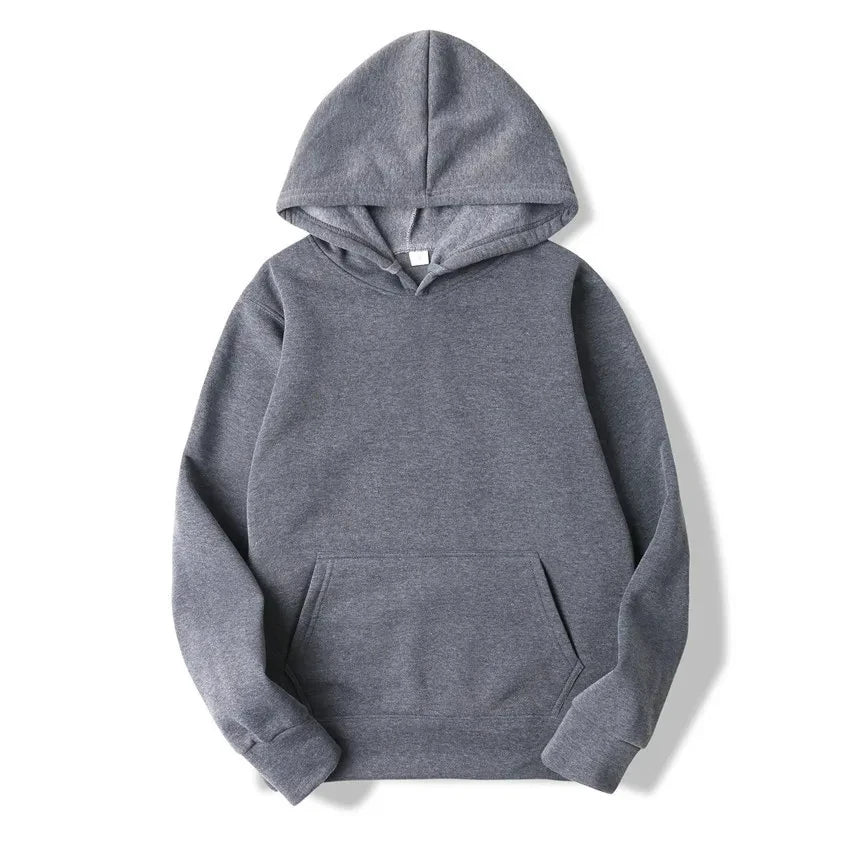 Fashion Men's Women's Hoodies Spring Autumn Winter Casual Hoodies Sweatshirts Men Tops Solid Color Hoodie Sweatshirt Male